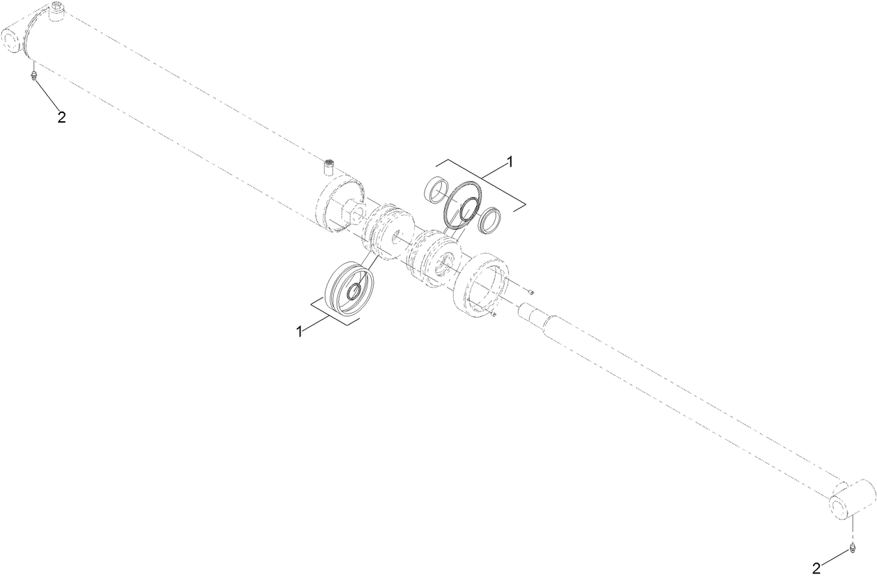 Hydraulic Cylinder Assembly No. 138-5901