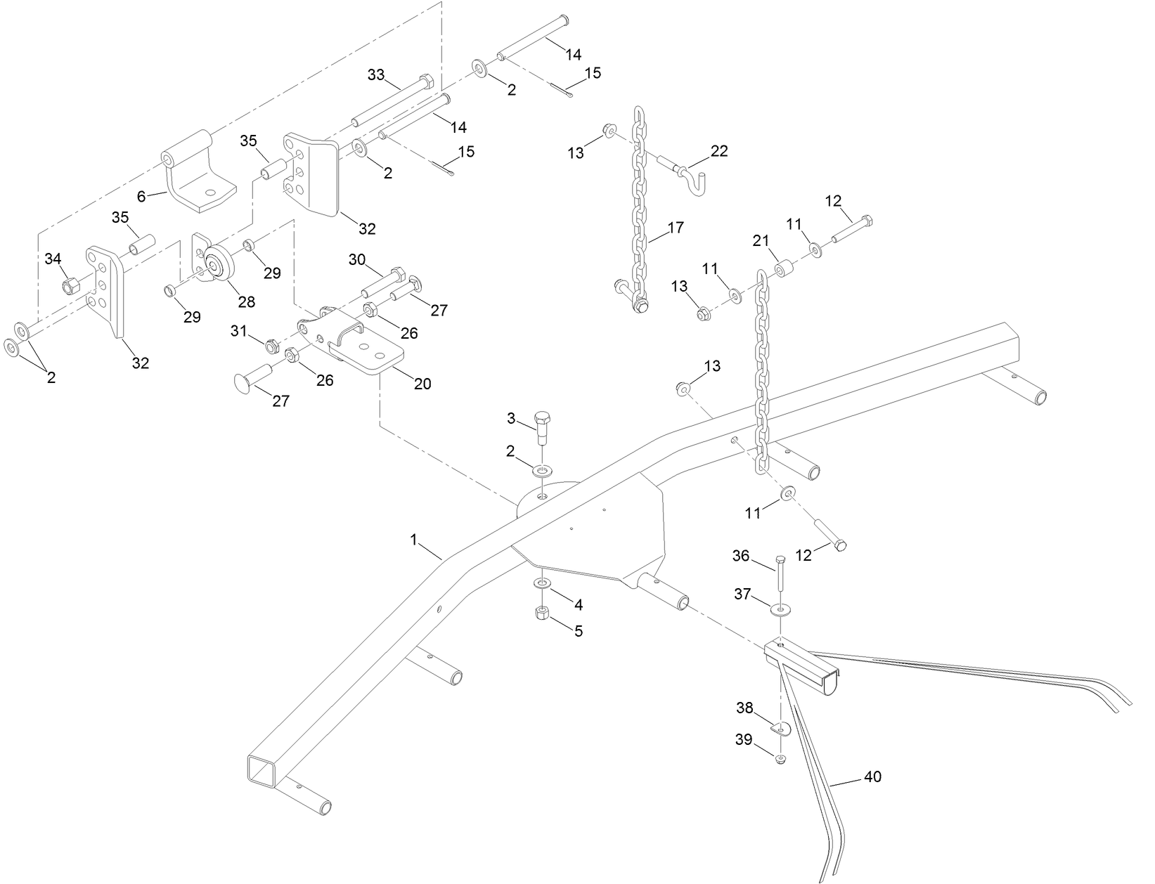 Spring Rake Assembly