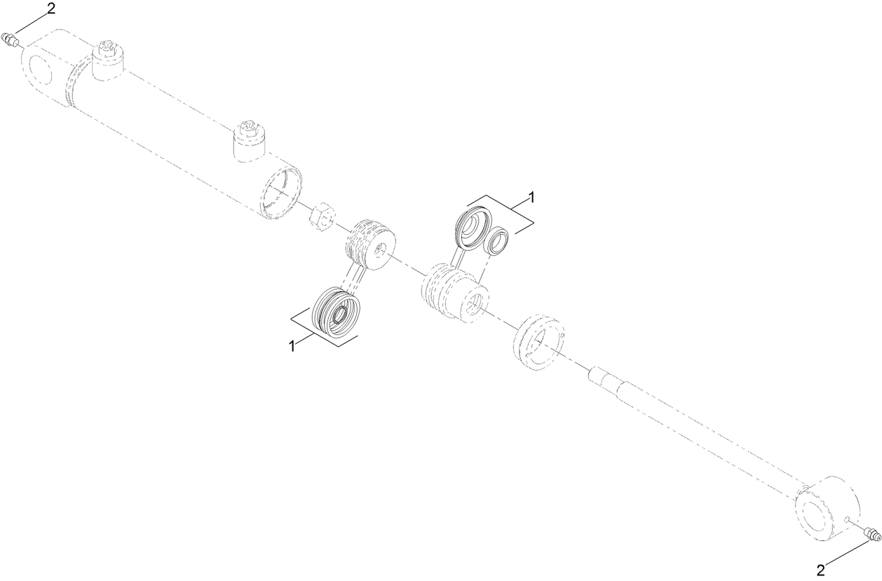 Hydraulic Cylinder Assembly No. 138-5902
