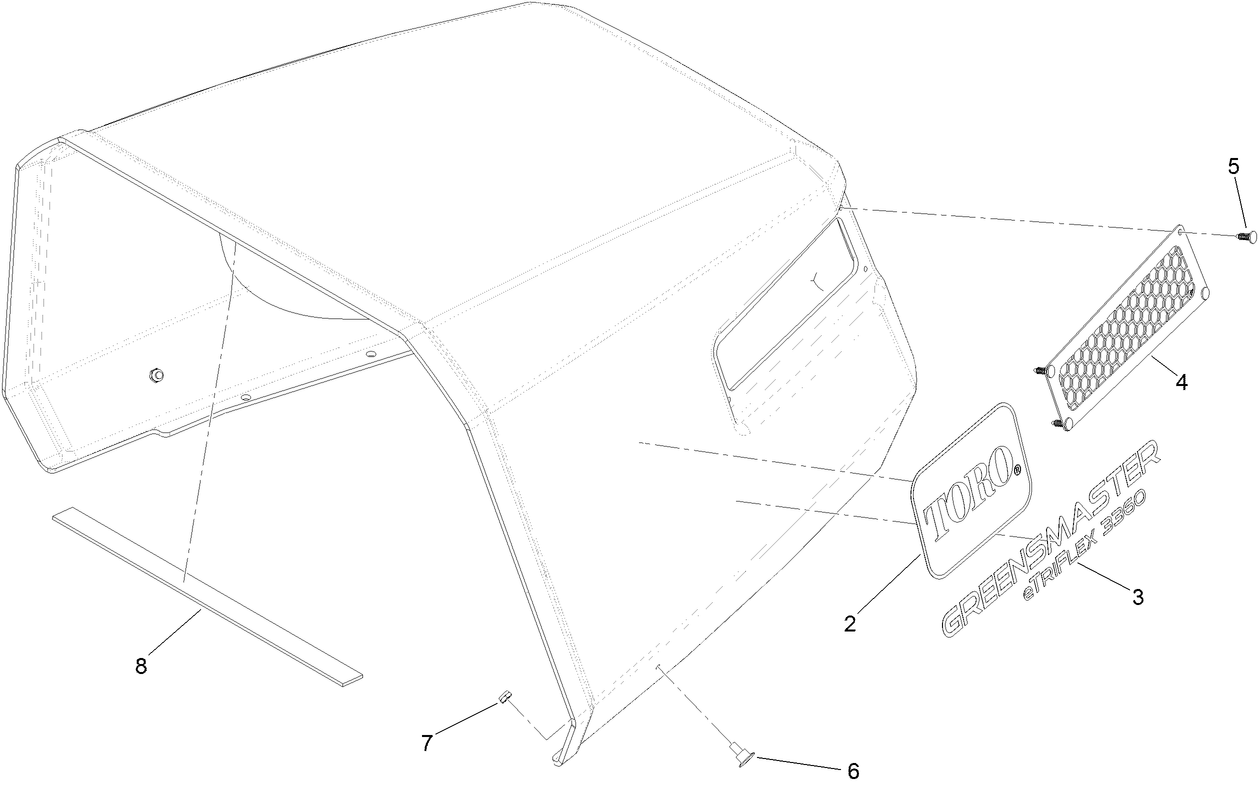Hood Assembly No. 139-8316