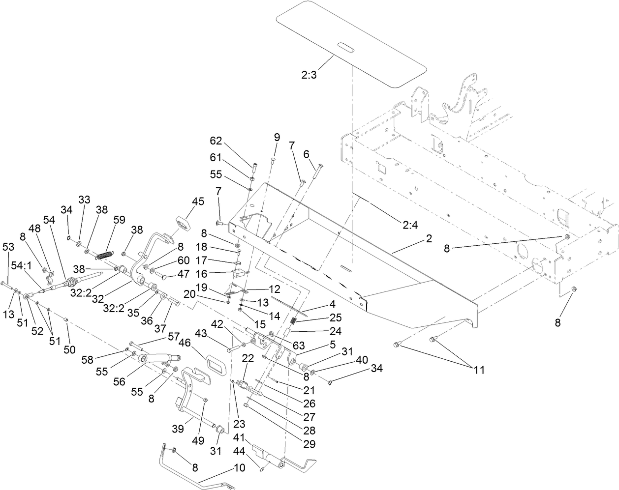 Front Platform Assembly