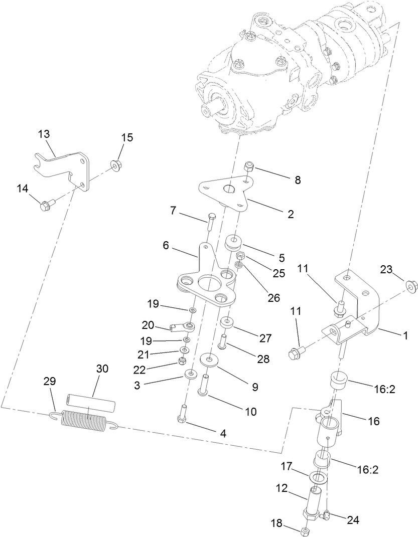 Neutral Arm Assembly
