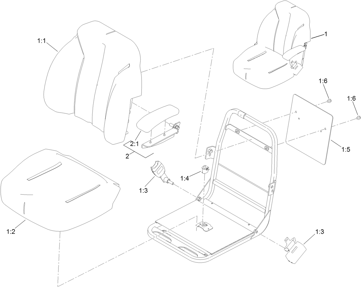 Seat Assembly No. 139-2700