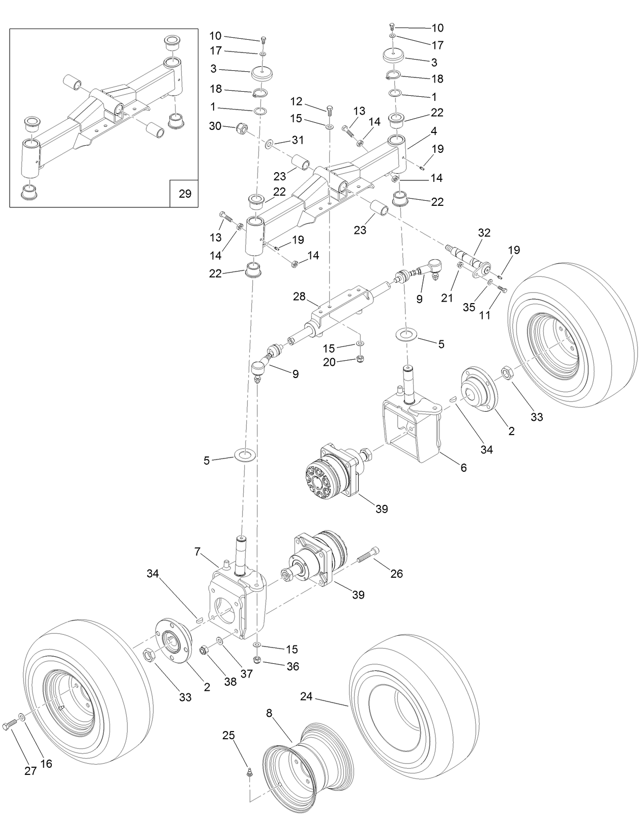 Rear Axle Assembly