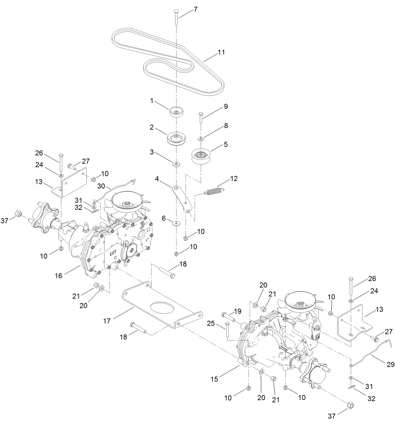 Traction Drive Assembly