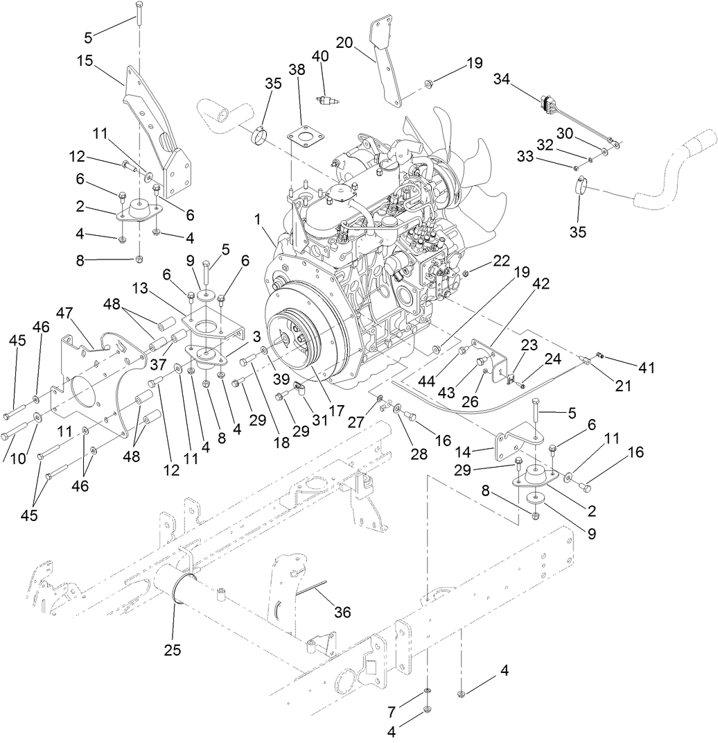 Engine Installation Assembly