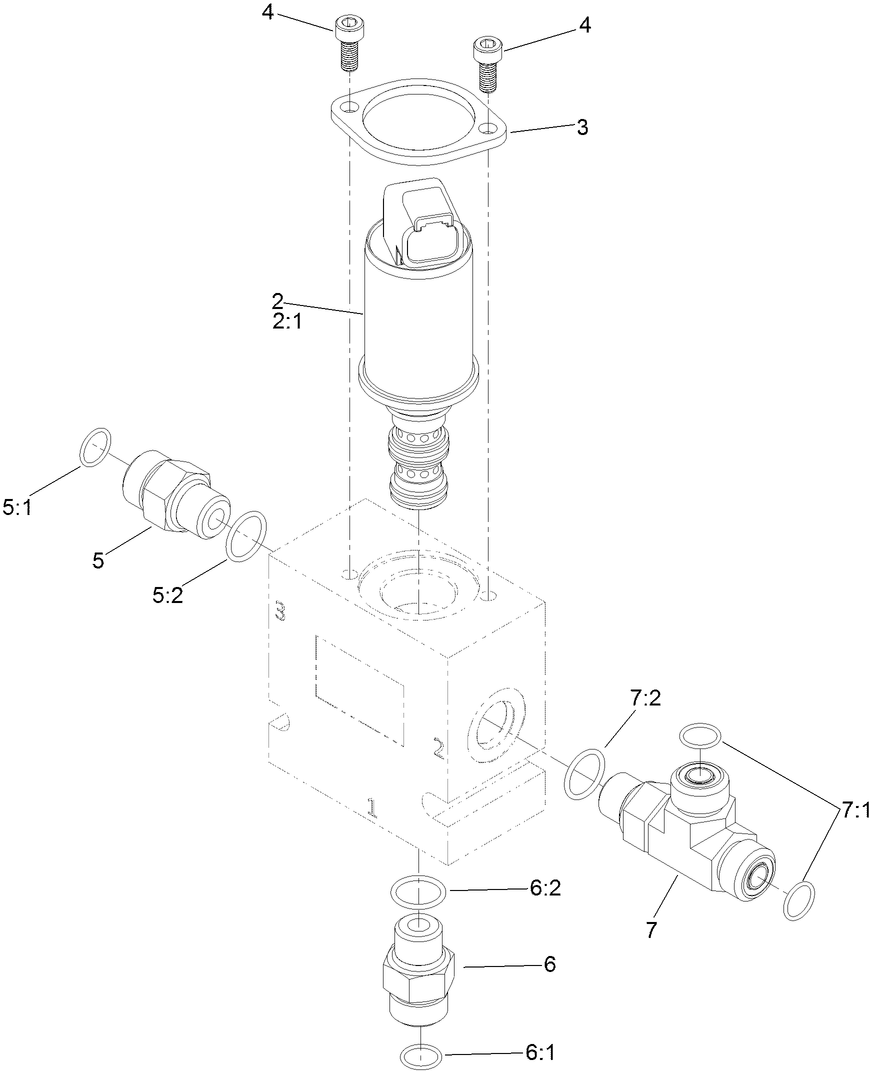 3-Way Valve Manifold Assembly No. 138-6946