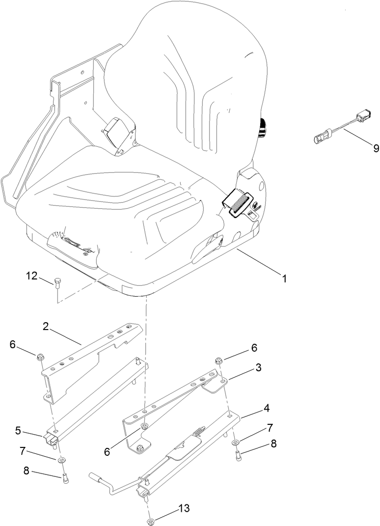 Premium Seat Mount Assembly