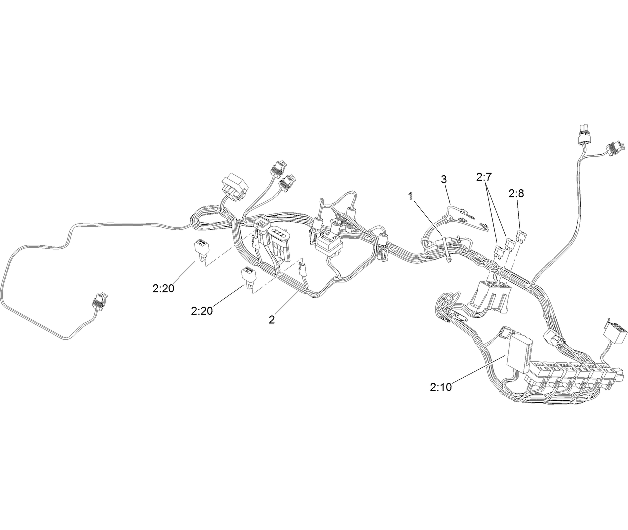 Wire Harness Assembly No. 122-1453