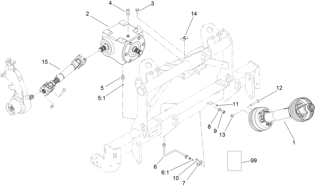 Gearbox and Driveline Assembly