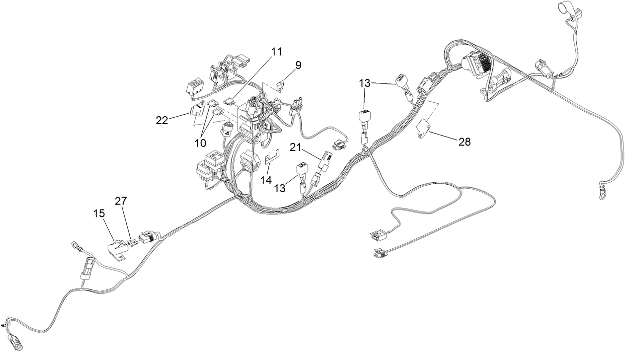 Wire Harness Assembly No. 122-1524
