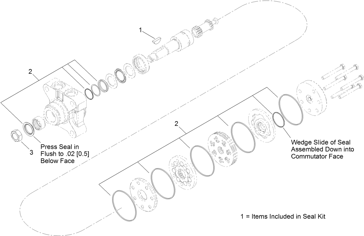 Hydraulic Motor Assembly No. 127-9603