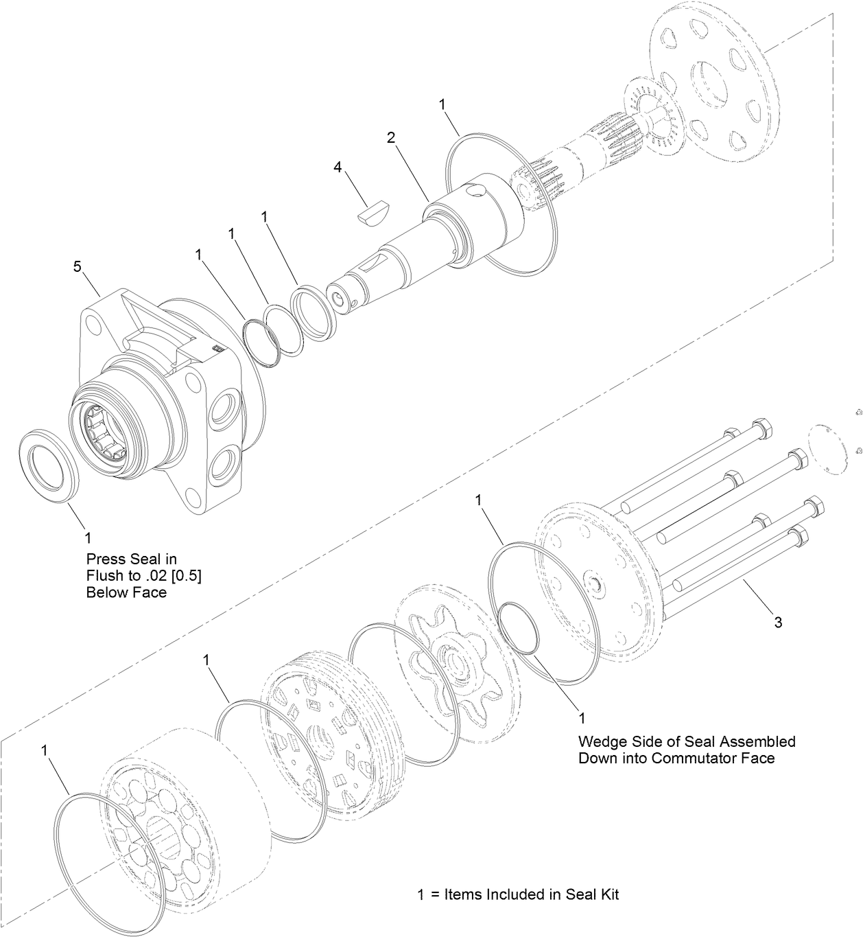Hydraulic Motor Assembly No. 99-3052