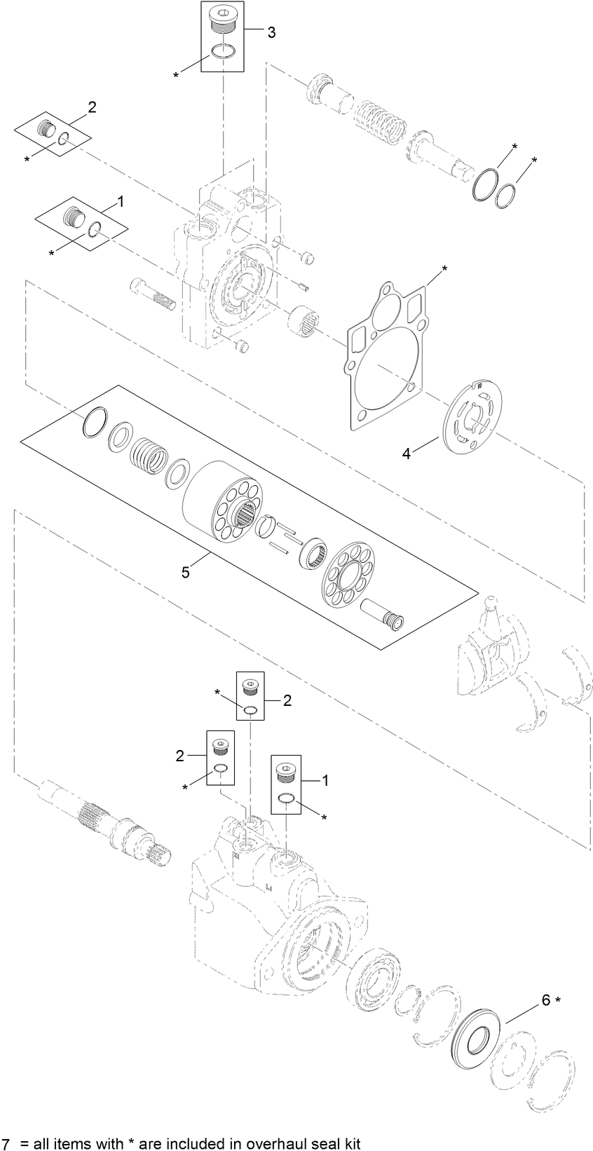 Hydraulic Motor Assembly No. 120-8913