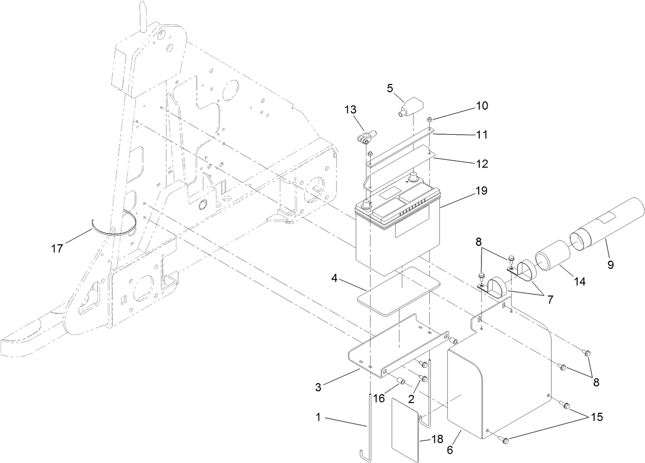 Battery Mount Assembly