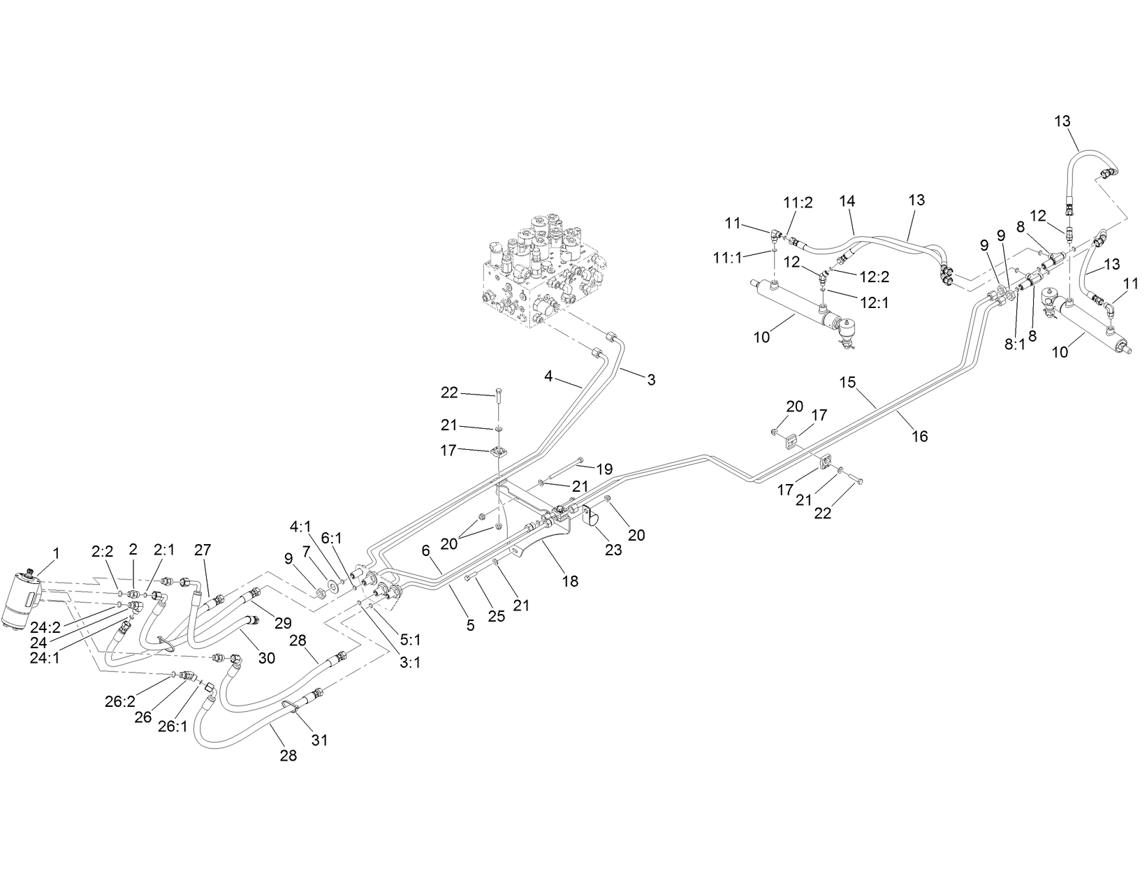 Hydraulic Steering Assembly