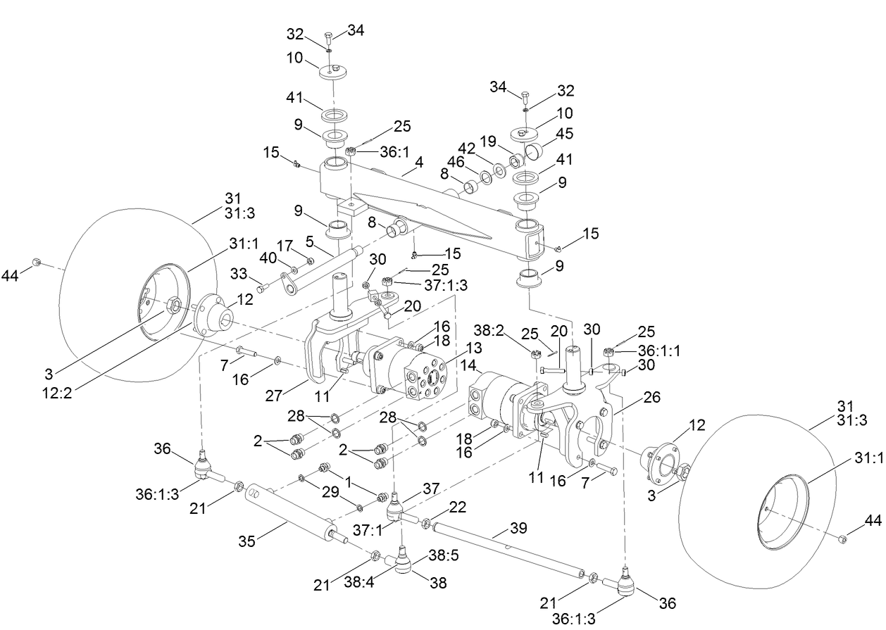 Rear Axle Assembly