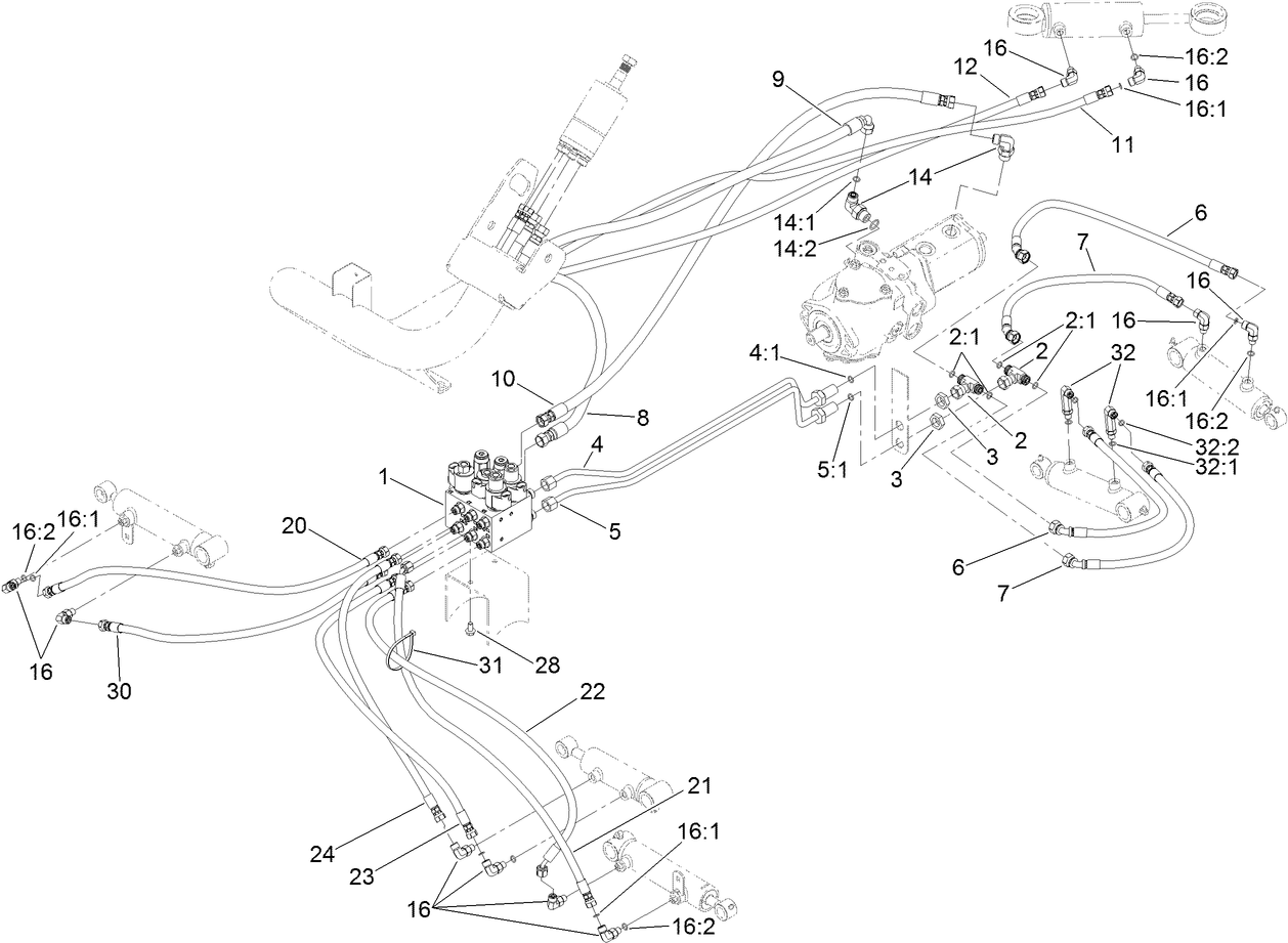 Lift Hydraulic Assembly