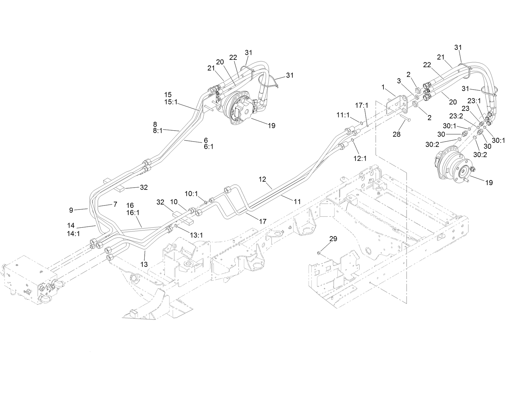 Hydraulic Traction Assembly