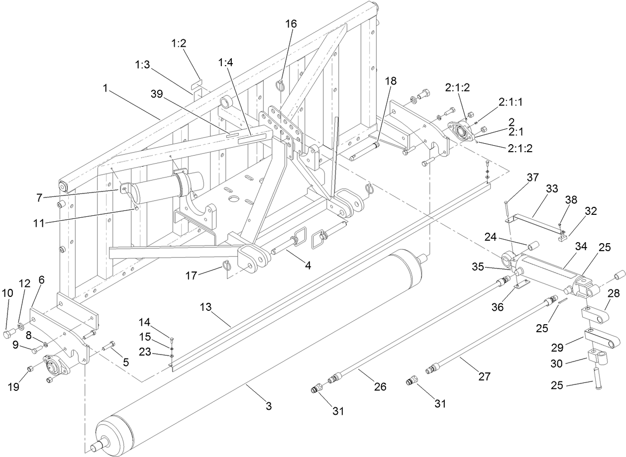 Frame and Roller Assembly