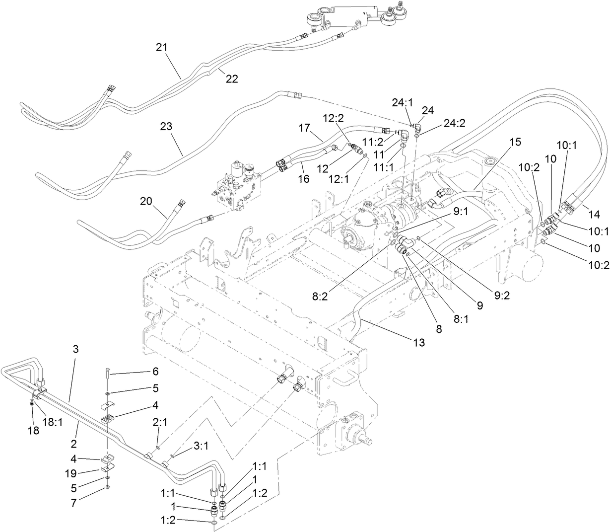 Traction and Steering Circuit Assembly