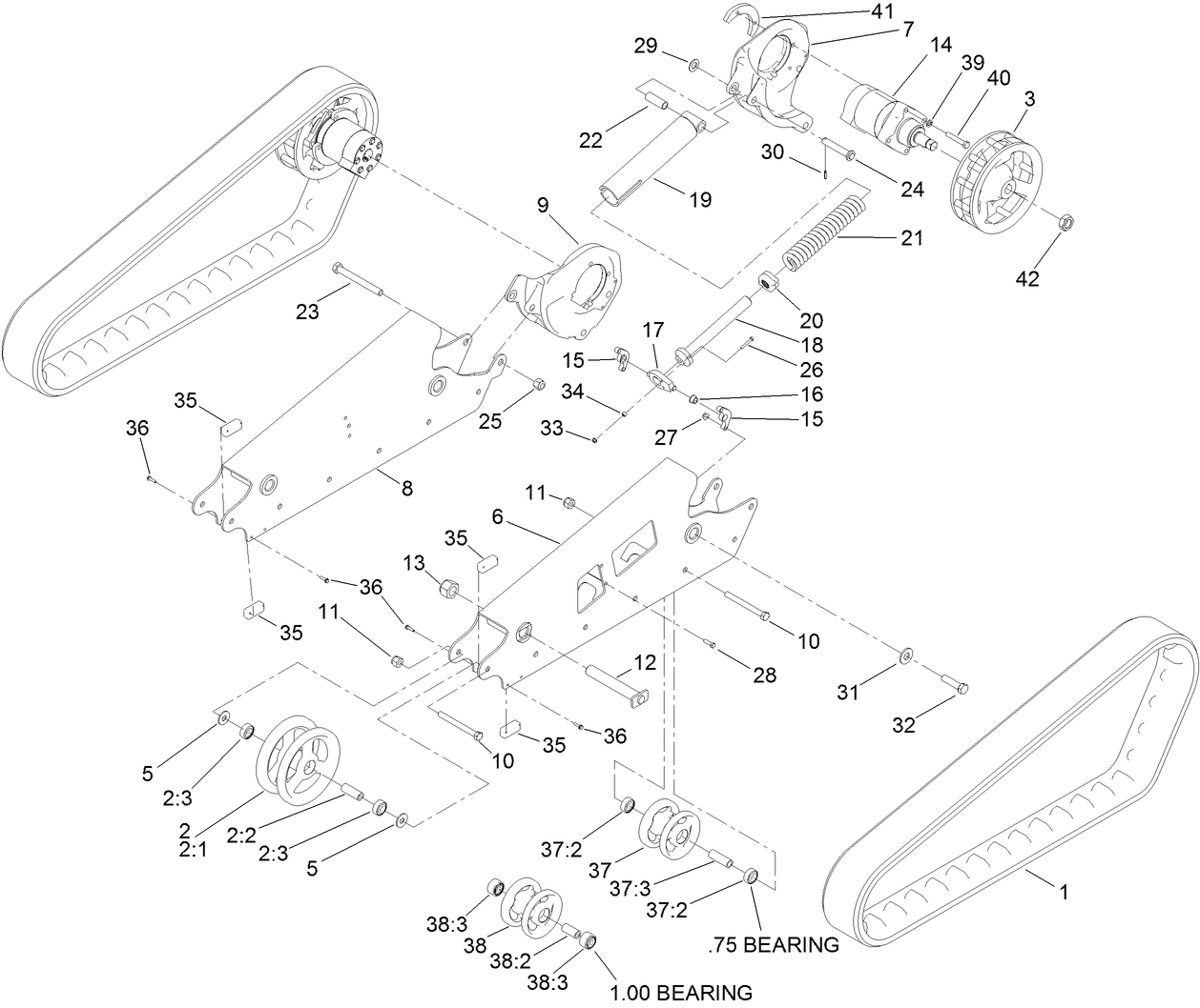 Track Assembly, Lug-Driven