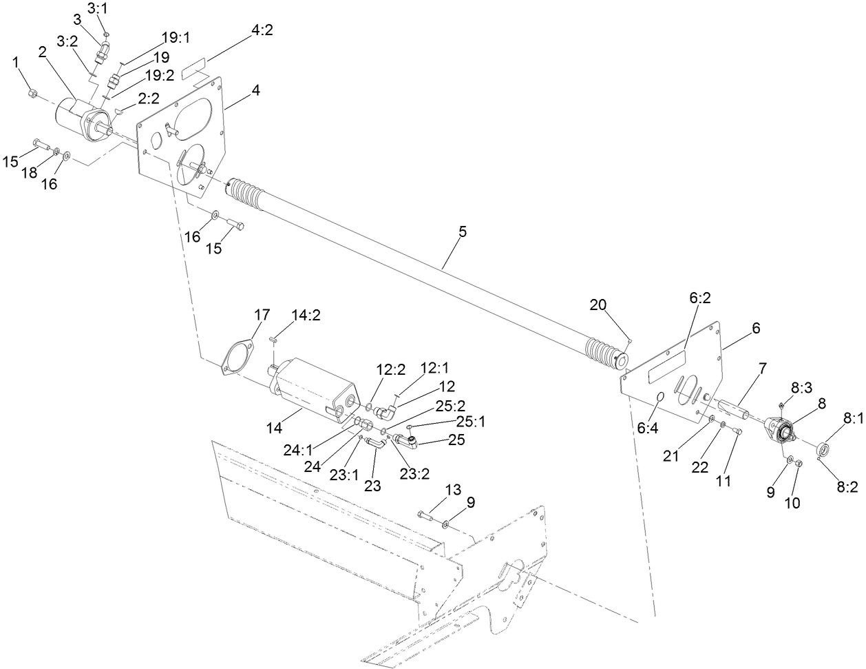 Brush and Motor Assembly