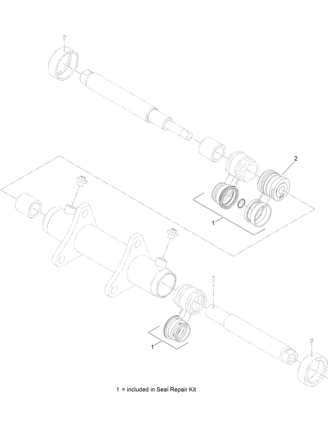 Hydraulic Cylinder Assembly No. 133-4863