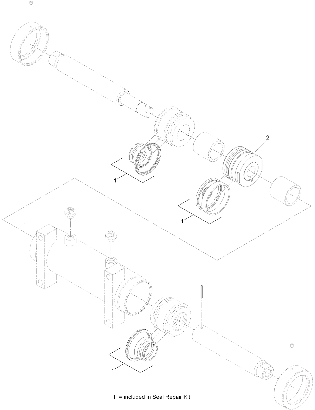 Hydraulic Cylinder Assembly No. 133-4864