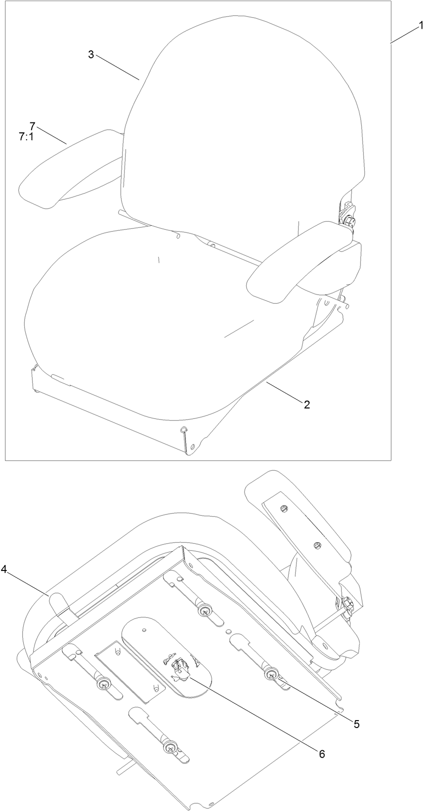 Seat Assembly No. 139-2367