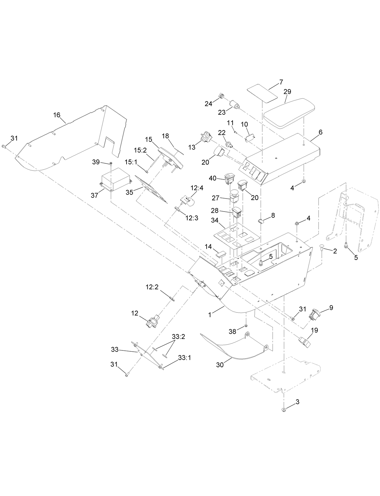 Control Console Assembly