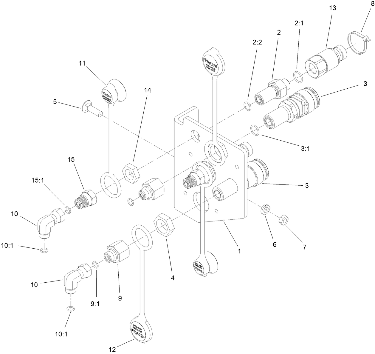 Coupler Support Assembly No. 138-3844