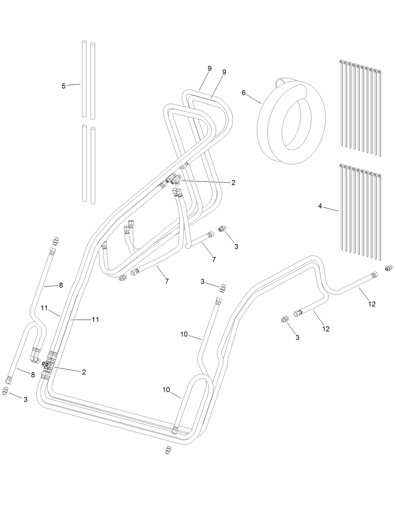 Turf Hydraulics Assembly