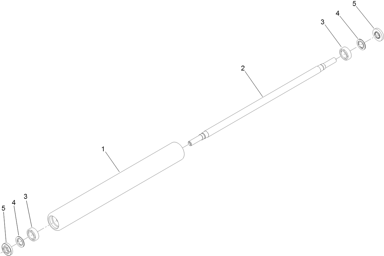 21in Full Roller Assembly