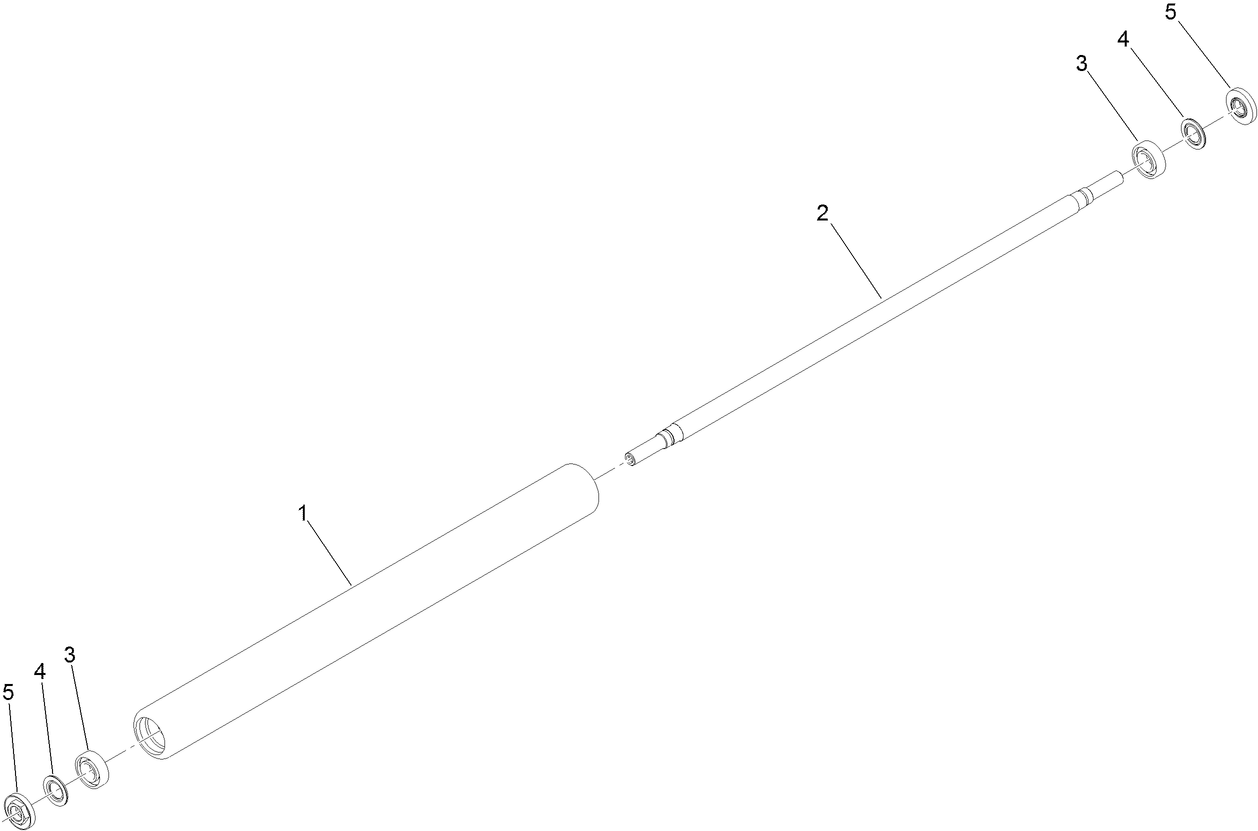 26in Full Roller Assembly