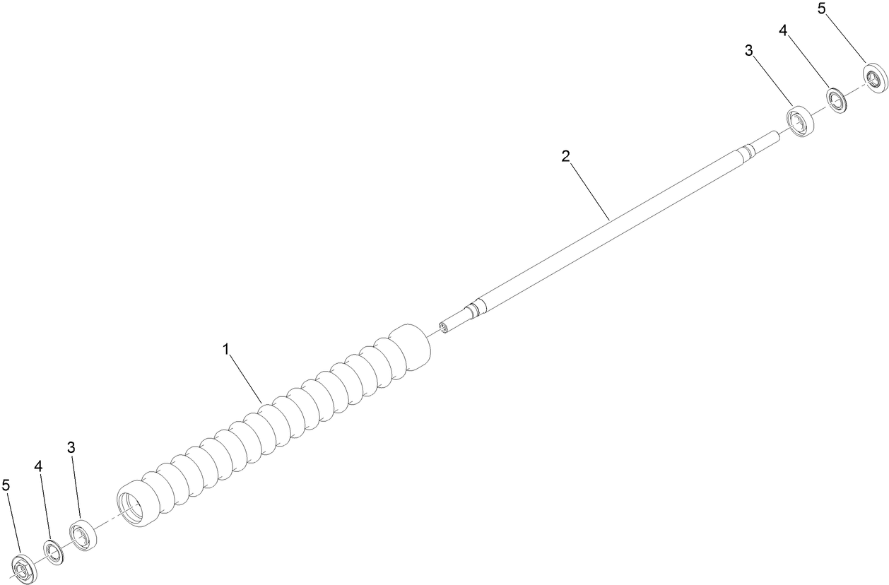 21in Wide Wiehle Roller Assembly