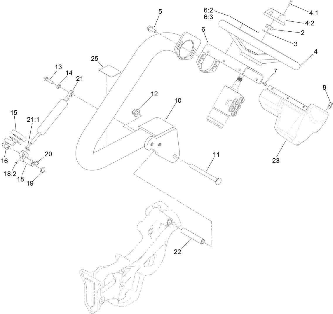 Steering Arm and Adjuster Assembly
