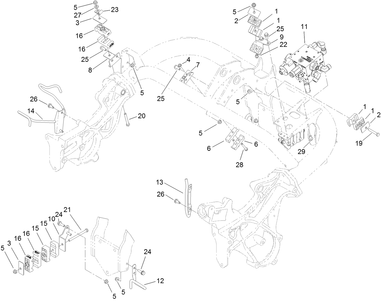 Hydraulic Mow Assembly