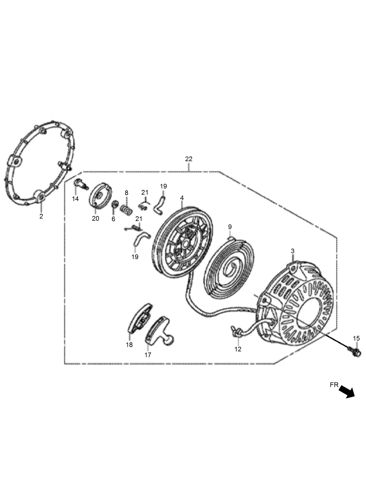 Recoil Starter Assembly