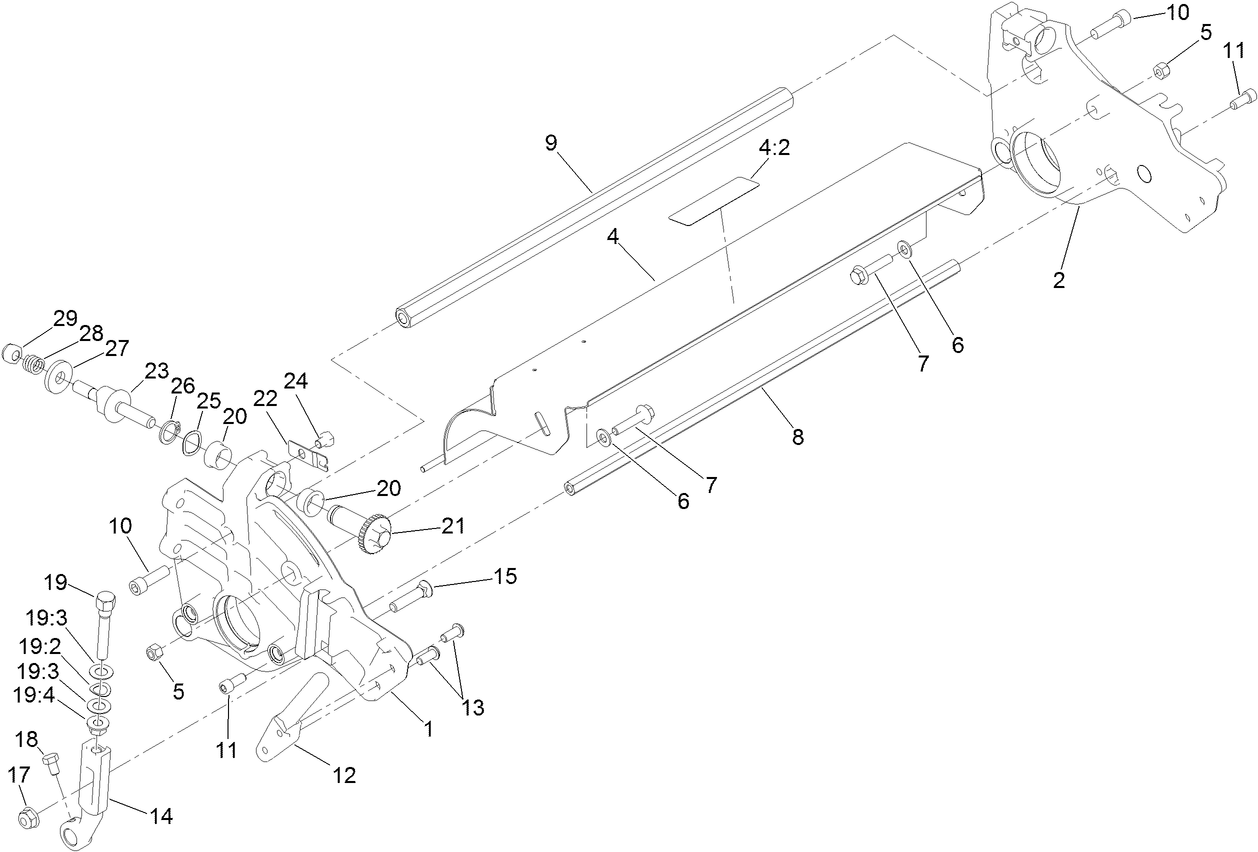 Side Plate and Grass Shield Assembly