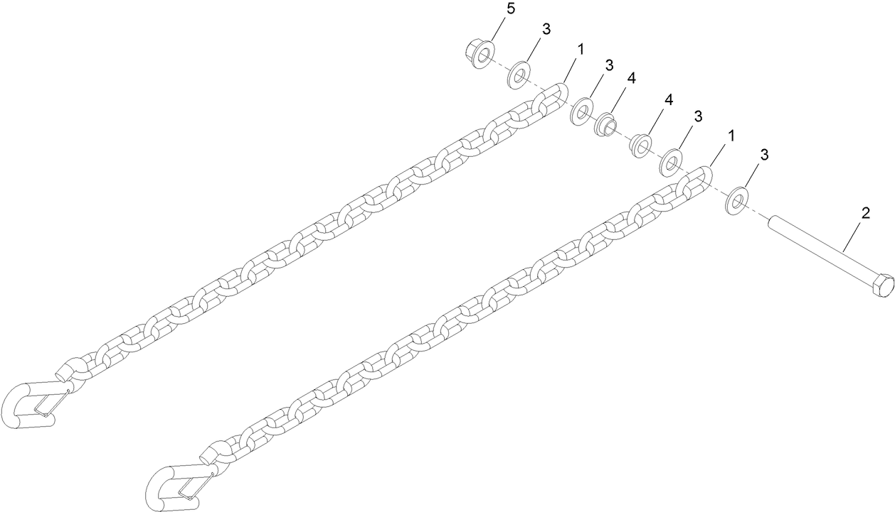Safety Chain Assembly No. 139-3179