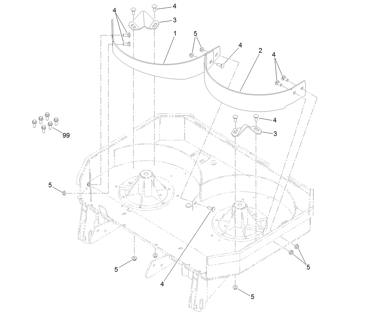 Mulching Kit Assembly No. 134-3217