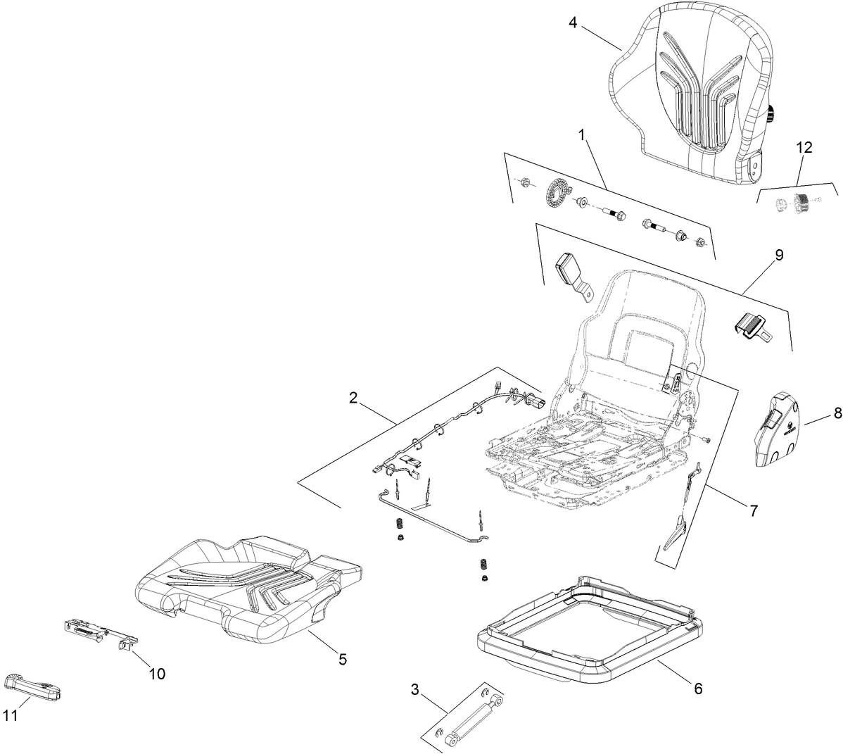 Seat Assembly No. 114-1049