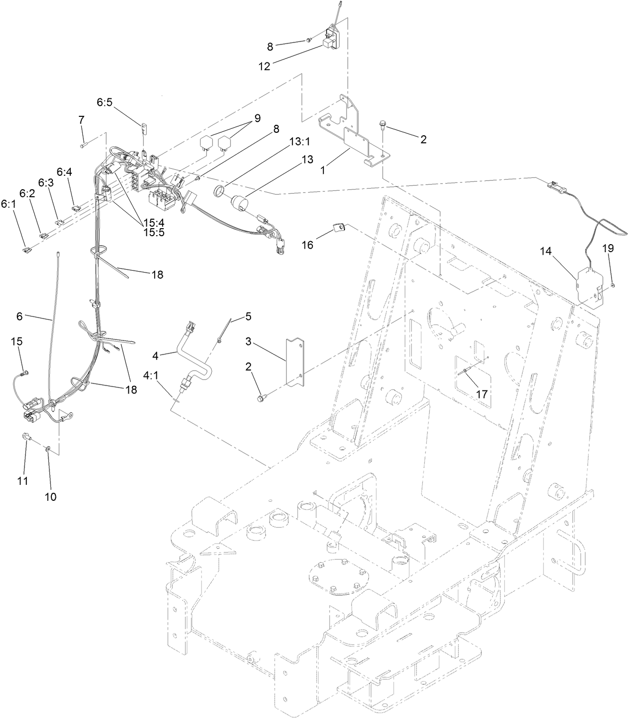 Wire Harness, Temperature Sensor and Shield Assembly