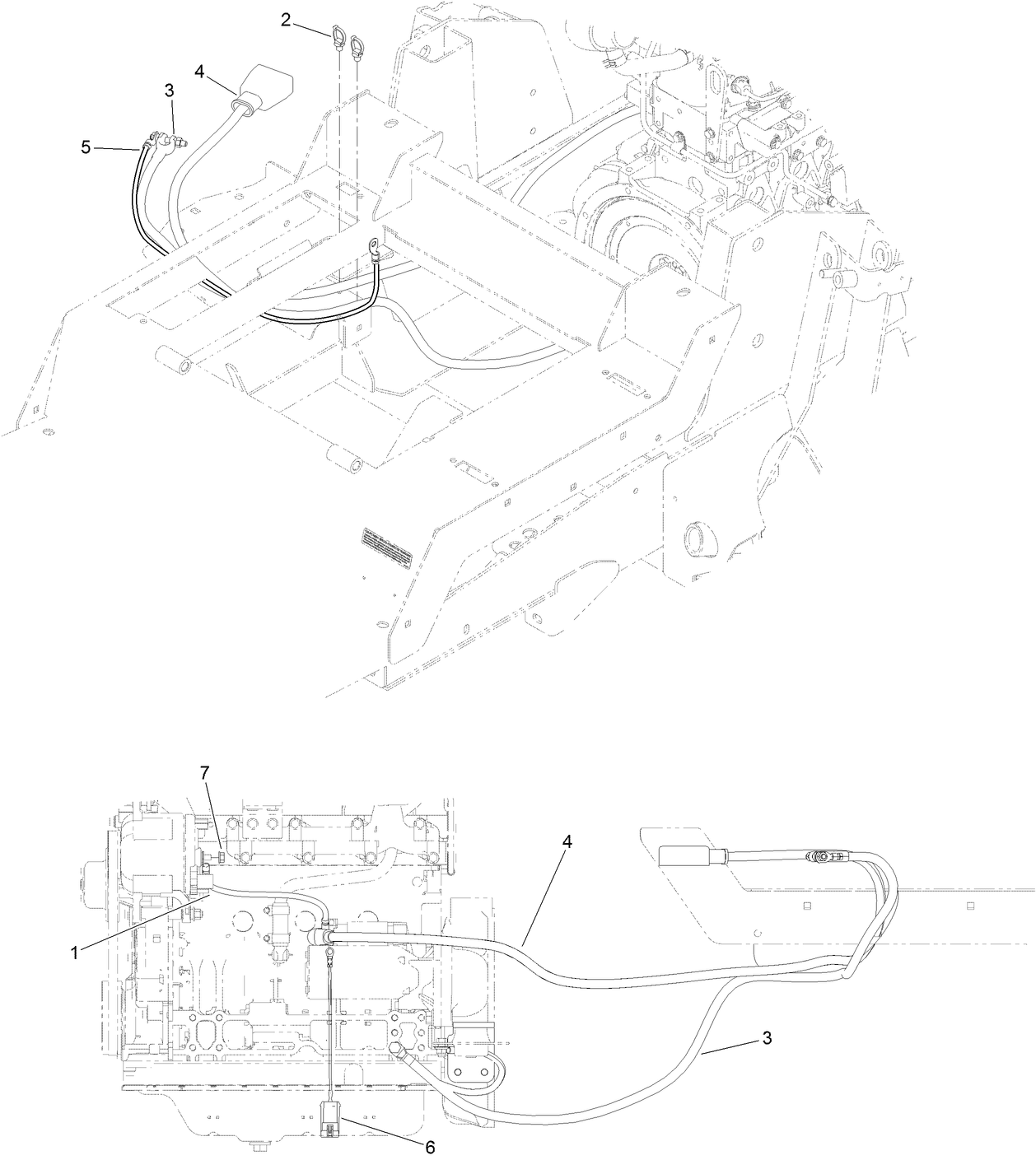 Battery Cable and Ground Assembly
