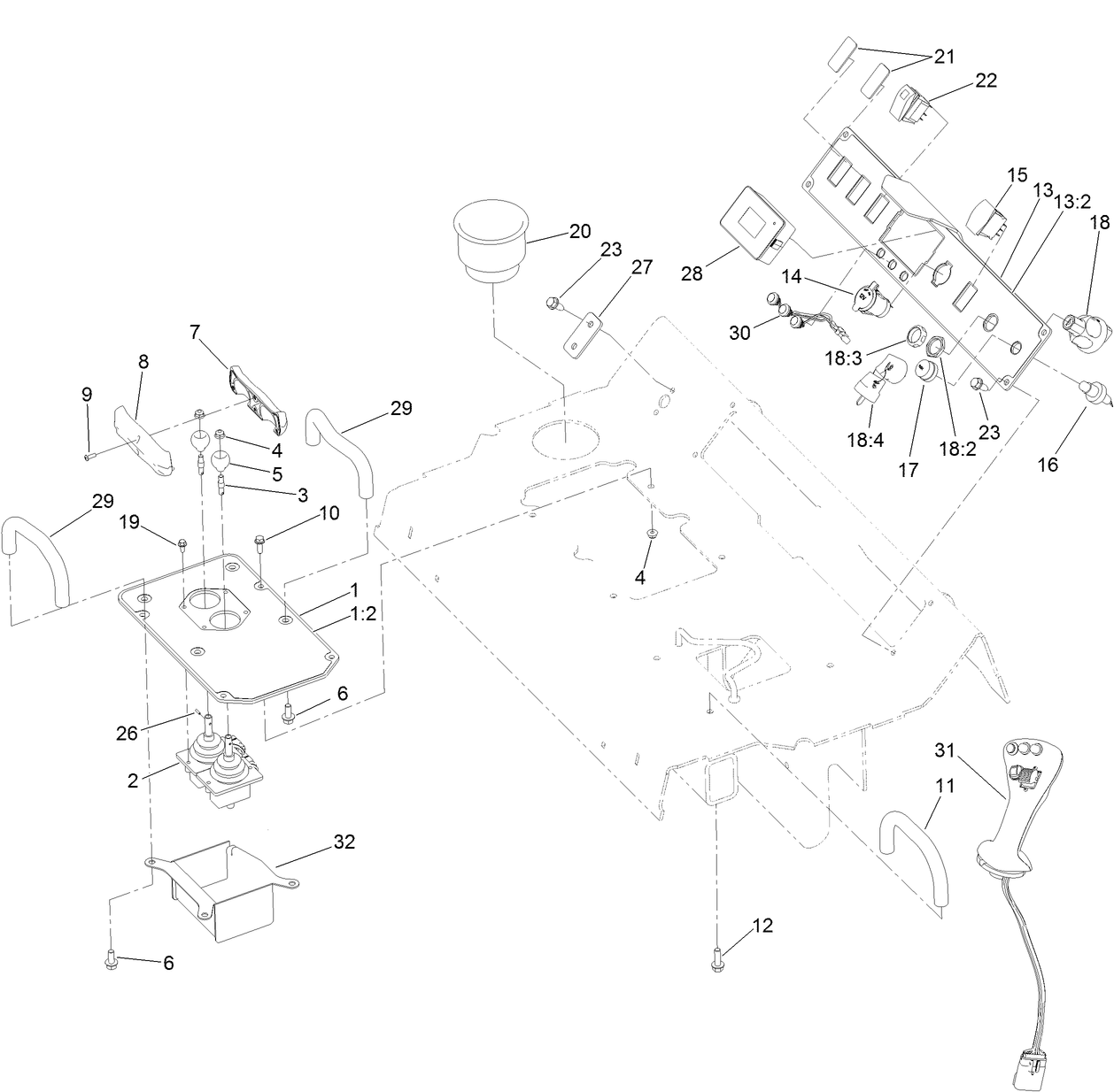 Control Console Assembly