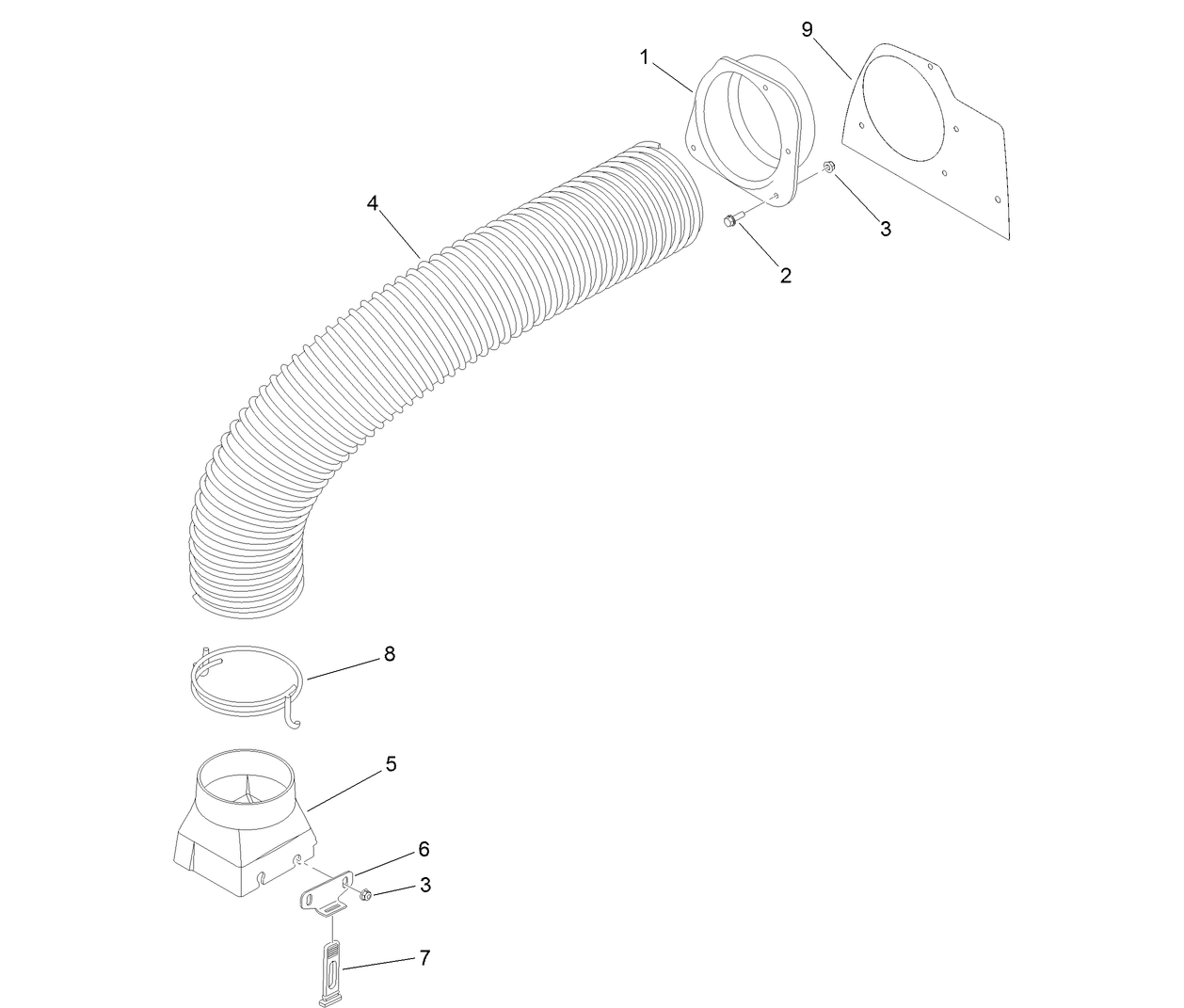 6 Inch Hose Assembly No. 139-7930