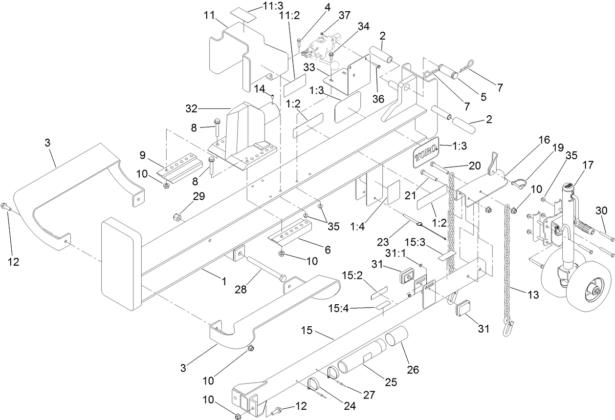 Frame and Jack Assembly