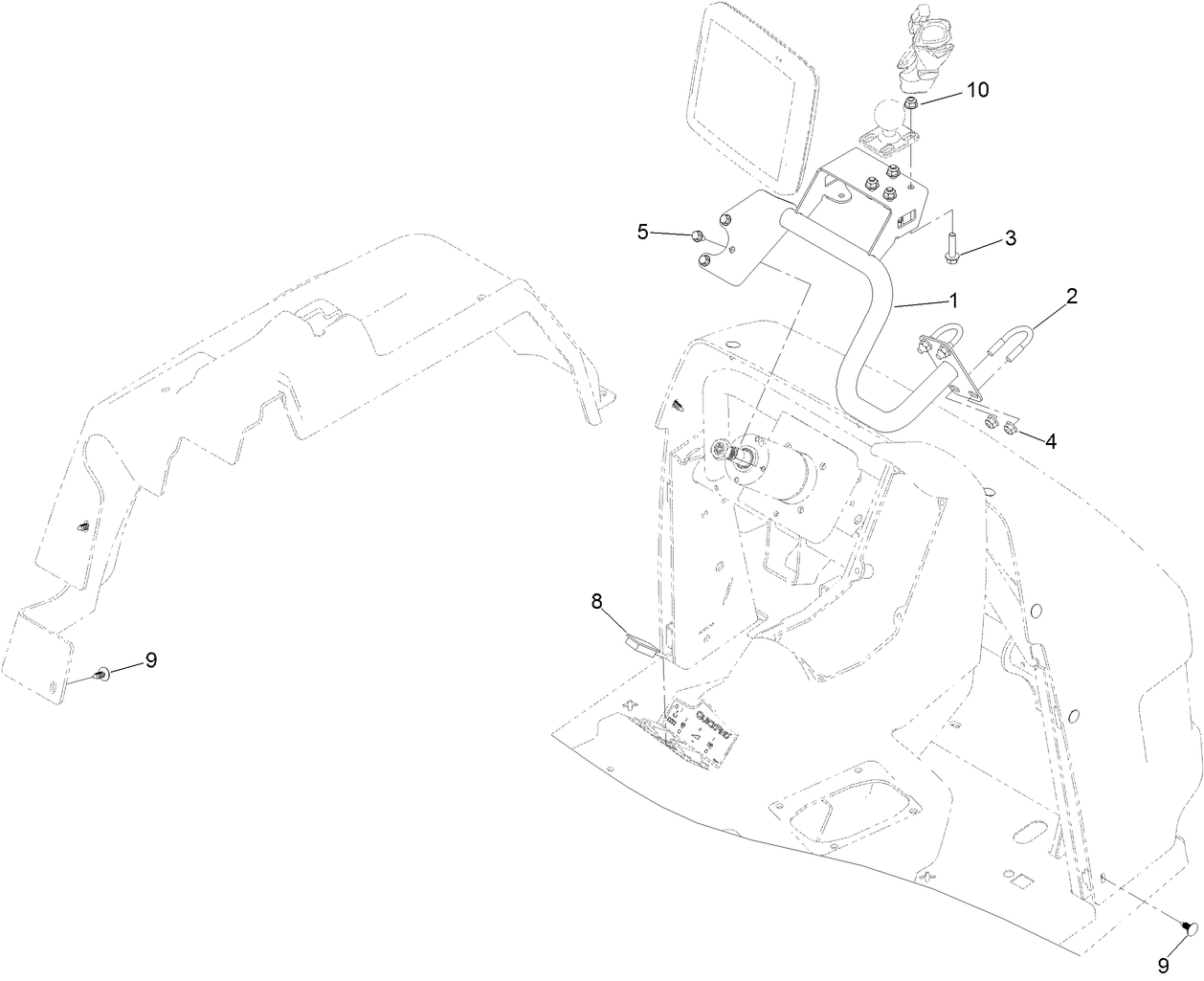 Monitor Mount Assembly
