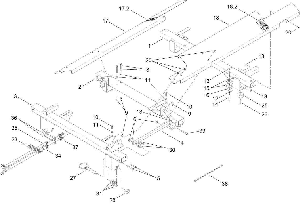 Toro Workman Chassis Assembly